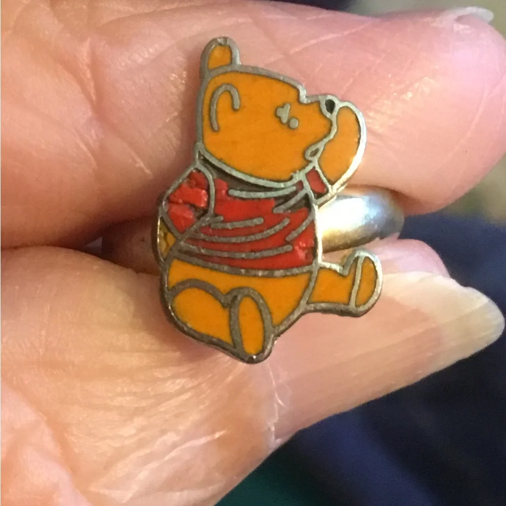 Vintage Winnie the Pooh Adjustable Ring